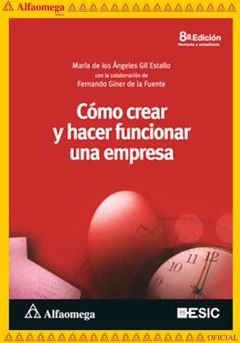 Libro Ao Cómo Crear Y Hacer Funcionar Una Empresa - 8ª Edici