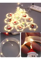 Comprar Cortina Luces Led Decorativas Figuras 3d Anillo 3mts Navidad
