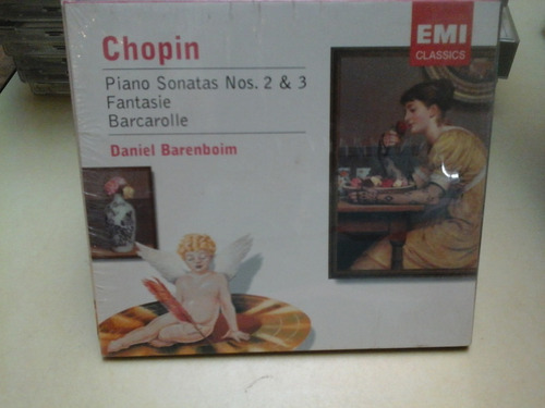 Cd 0380 - Chopin - Daniel Barenboim - Piano Sonatas Nos 2  