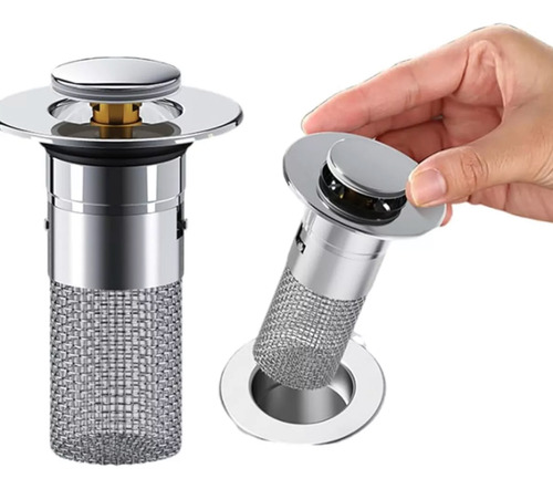 2 Filtro Tapón Para Ducha Fregadero Drenaje Tapa Universal