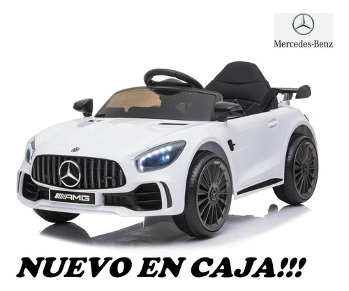 Carro Mercedes Control Remoto 12v Monta Ble Usb Luz En Caja