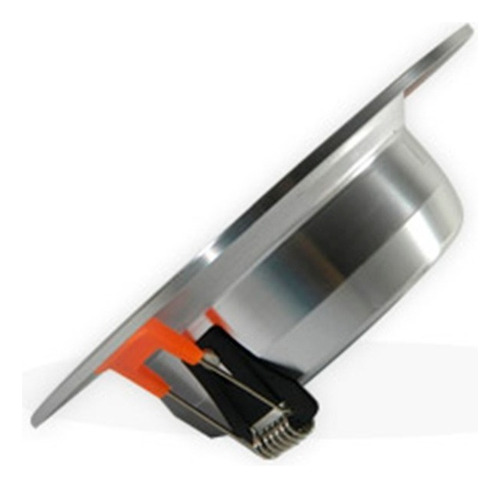 Empotrado Led Satinado 9w 3 En 1 Plafon O Bote De 8cm Color Marco Satinado, 3 En 1 (luz Fria, Neutra Y Calida)