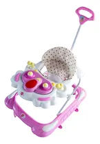 Comprar Andador Bebe Con Manija Luz Sonido Y Tablero Didactico Gugga