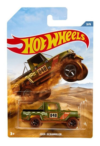 Hot Wheels - Jeep Scrambler - 1/64 - Fyy71