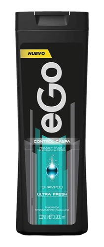 Shampoo Ego Control Caspa Ultra Fresh 200 Ml