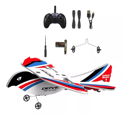 HUIOP Avião de controle remoto 3D/6G Avião de controle remoto 2,4 GHz  Planador Brinquedos de vôo para adultos, crianças, meninos,Plano de controle  remoto : : Brinquedos e Jogos