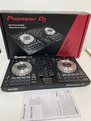 Imagen 1 de 4 de Pioneer Serato Ddj-sb3 Digital Dj Controller (black) W/ Case