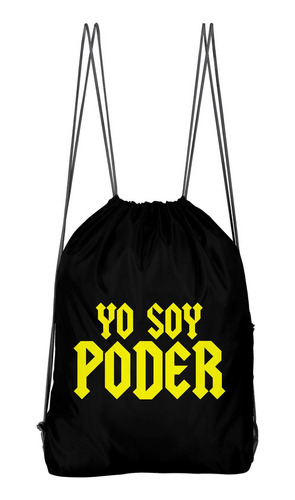 Bolso Deportivo Yo Soy Poder (d0944 Boleto.store)