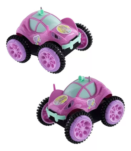 Carro Controle Remoto Glamour Flip Barbie