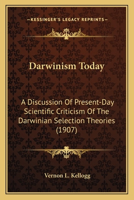 Libro Darwinism Today: A Discussion Of Present-day Scient...