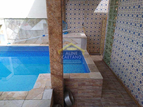 Casa 3 Dorms Com Piscina...na Quadra Da Praia,apenas 450 Mil. - Vant4651