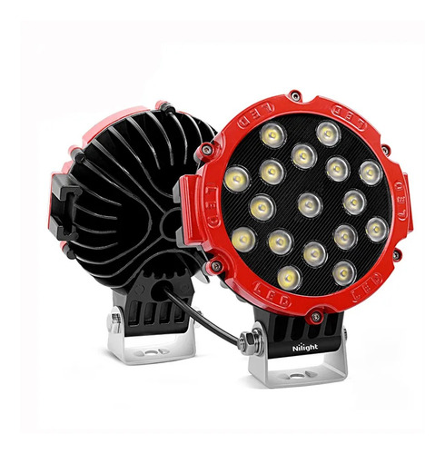 Focos Nieblinero Led 51w 10-30v Auto Y Camioneta