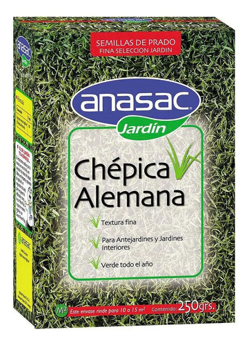 Semillas De Pasto Prado Chepica Alemana 250 Grs