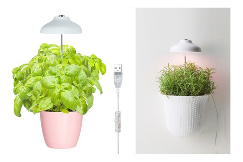 2x Luz De Cultivo Indoor Plantas De Interior - Growled Pack 