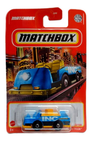 Carro Matchbox - Mattel - Mbx Mini Cargo Truck