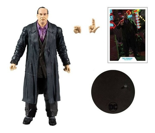 Figura El Pinguino - The Batman 2022 Dc Multiverse Mcfarlane