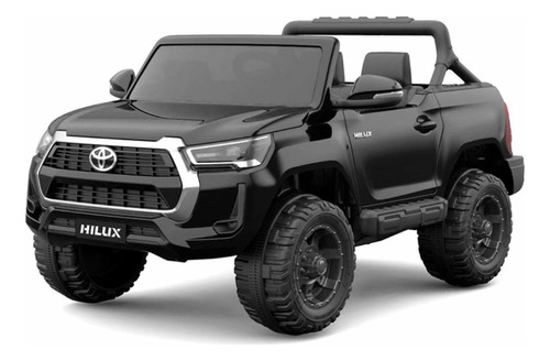 Carrinho Elétrico Infantil Hilux 2022 Cor Preto Voltagem Do Carregador 220v