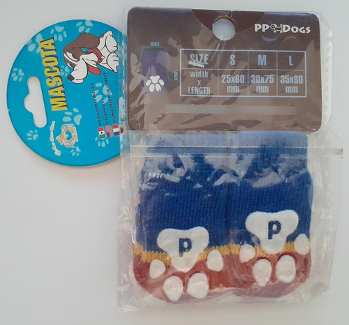 Calcetines Antideslizantes Perros Talla S Juego De 4 Pzs Sup