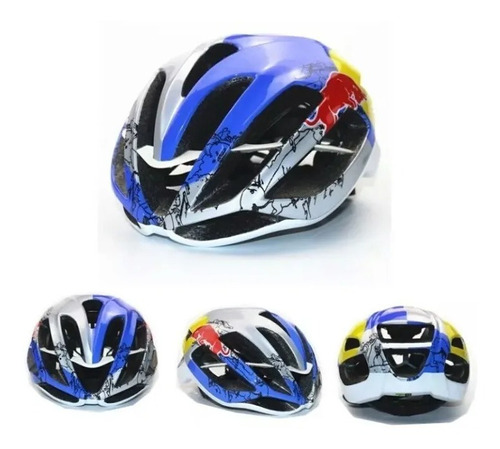 Capacete Ciclismo Speed Mtb Xco Xcm Redbull Red Bull