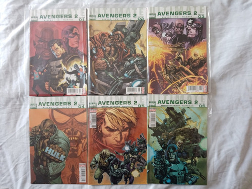 Ultimate Avengers (colección Completa) 11 Cómics (Usado)