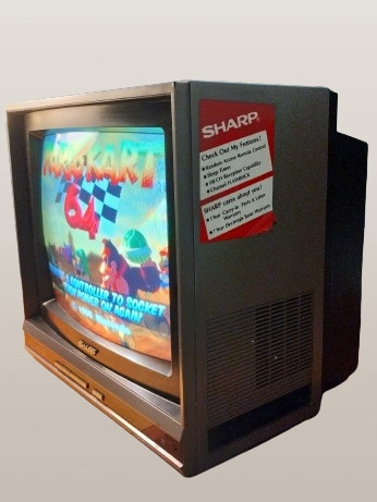 Televisión Sharp Lynitron Vtg De 1987 (Usado)