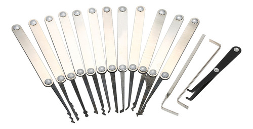 Kit De Ganzúas 15 Pcs Acero Inoxidable Herramienta De Entren