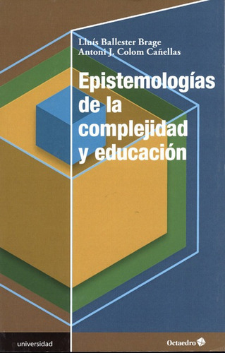 Libro Epistemologias De La Complejidad Y Educacion