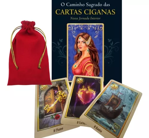 Tarot Tarô Baralho O Caminho Sagrado Das Cartas Ciganas - Loja