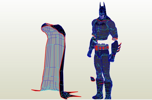 Planos Figura Batman Arkham Assylum - Guasón Playstation