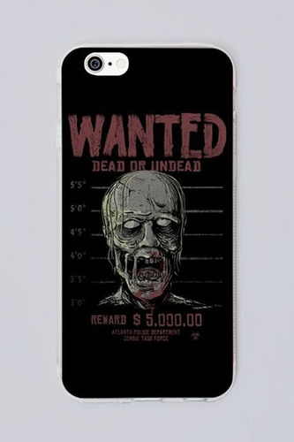 Capa The Walking Death Wanted Chico Rei LG K10