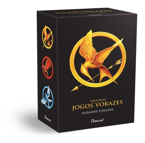 Livro Box Especial Trilogia Jogos Vorazes  Com Brindes