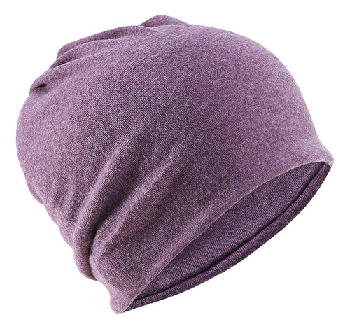 Gorro De Algodón Slouchy Suave Ligero Para Correr Gorro