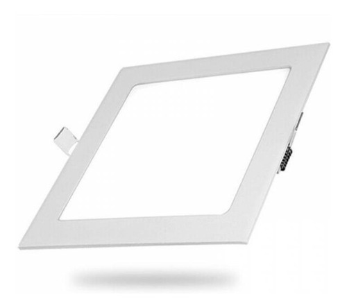 Spot Cuadrado Led Slim 6w Blanco Panel Plafones 12cm 25pack