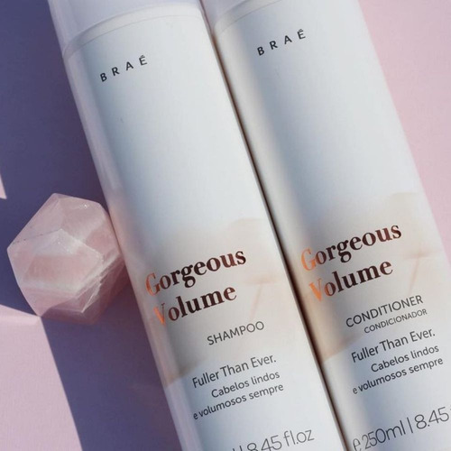 Braé Gorgeous Volume Shampoo Cabelos Lindos E Volumosos - 1l