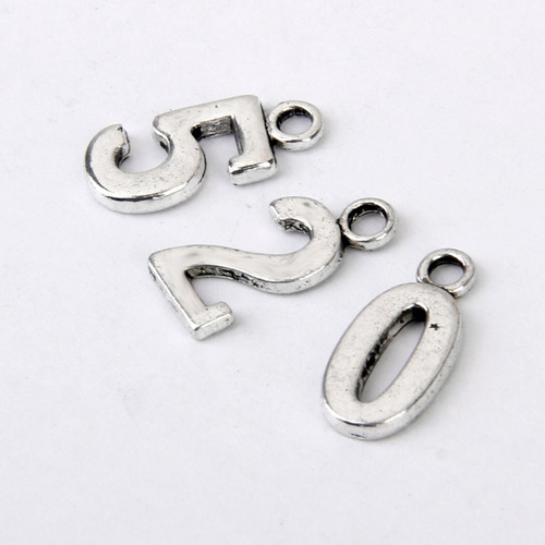Aplicável A 2x 100 ± Mezcla De Plata Tibetana Árabe Número