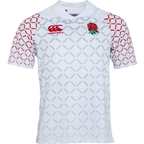 Camiseta Rugby Canterbury Inglaterra Vapodri Pro Home Oficial