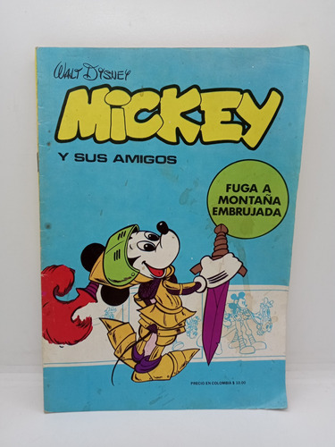 Disney - Mickey - Fuga A Montaña Embrujada - Comic 