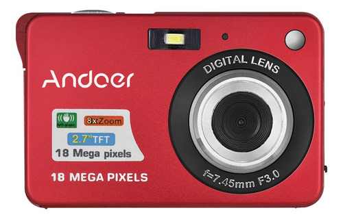 Videocámara Andoer 18m 720p Hd Cámara Digital Videocámara 2p