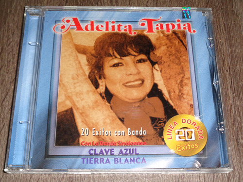 Adelita Tapia, 20 Éxitos Con Banda, Cd Sony 2002 Nuevo!!! 
