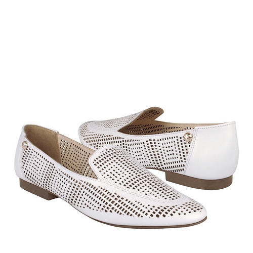 Flats Casuales Stylo Para Dama Simipiel Blanco 236