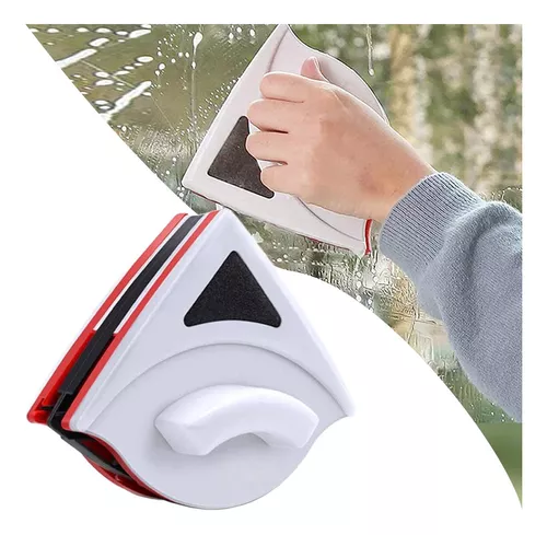 Limpia Vidrios Secador Magnetico Doble Cara Paños Repuestos