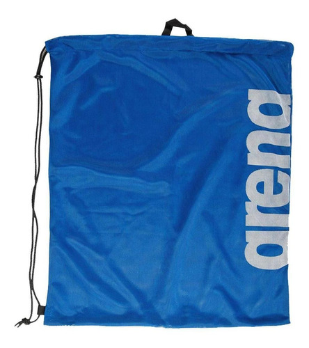 Bolsa de natación | Bolsa de material de malla rápida azul real