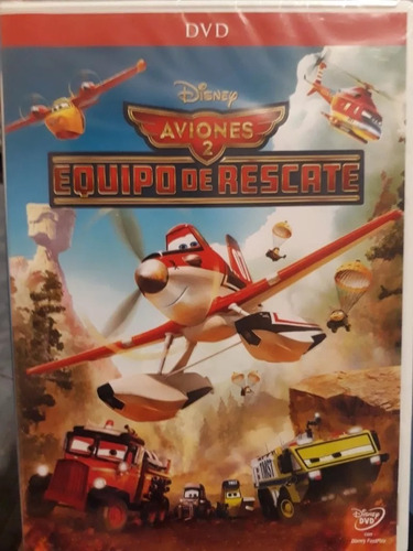 Dvd Original Aviones 2 Equipo Al Rescate - Disney - Sellada!