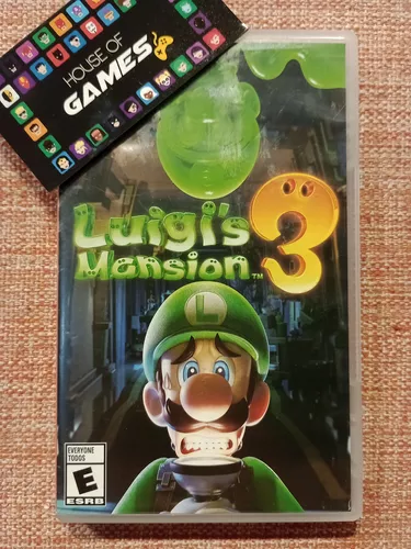 Jogo Luigi's Mansion 3 Nintendo Switch Midia Fisica