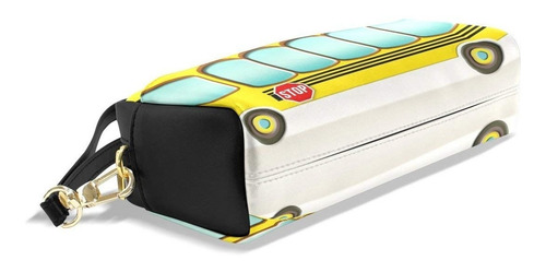 Escolar Amarillo Zoeo Niños Caja De Lápiz De Student Bus De