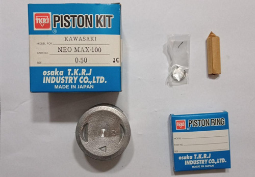 Kit Piston  Tkr Japon Kawasaki Neo Max 100 0,50 Ciclomotos