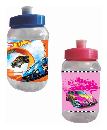 40 Cilindros Para Fiestas Personalizados Hot Wheels