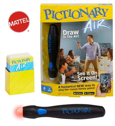 Pictionary Air Virtual - Realidad Aumentada Original Mattel