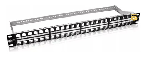 Patch Panel Nexxt Modular Cat6 Hd 1ur Blindado 48 Puertos