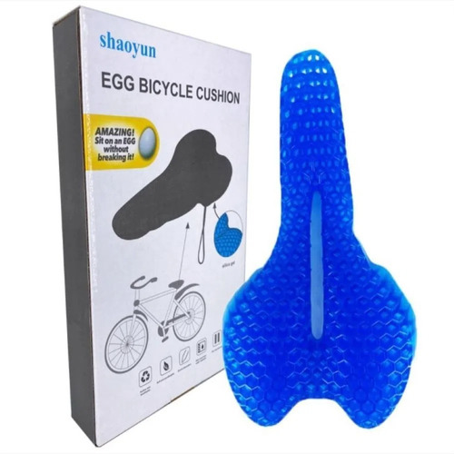 Cojín Gel Bicicletas Sillín Forro Funda Protector Asiento 